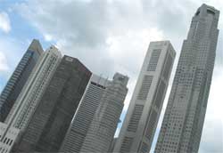 Singapur - mrakodrapy