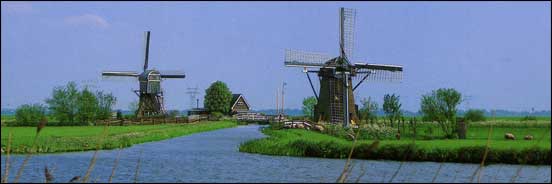 Nizozemsko - mlýny