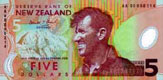 5 NZD bankovka
